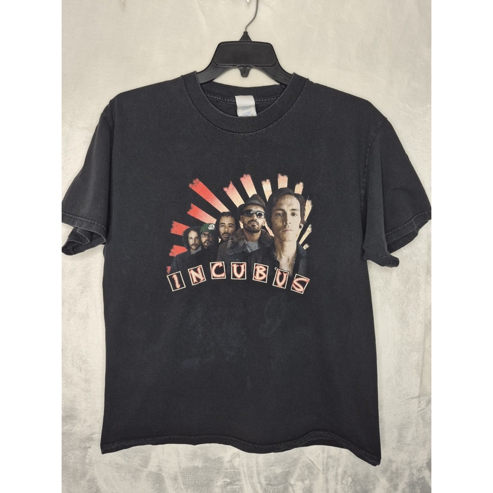 Vintage Y2K 2007 Incubus Light Grenades Concert Tour T Shirt Gildan Mens L 22x27
